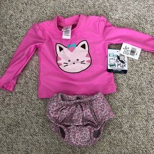 New 9-12m girl swim set